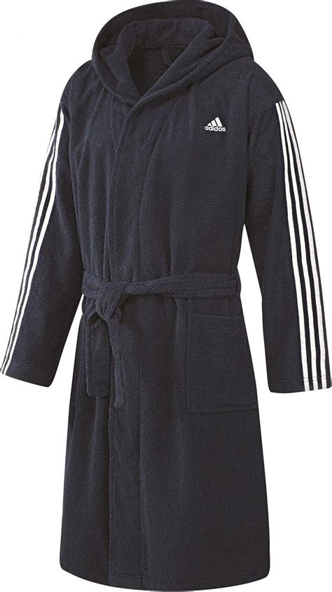 Bademäntel: Bademantel Adidas Herren Kapuze 